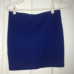 Guess blue mini skirt